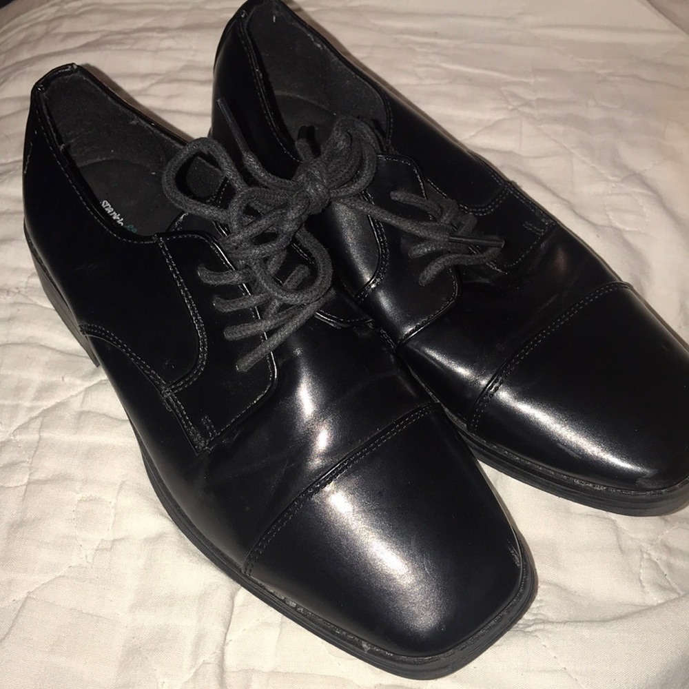 Sparkle and Tux boys dress shoes
